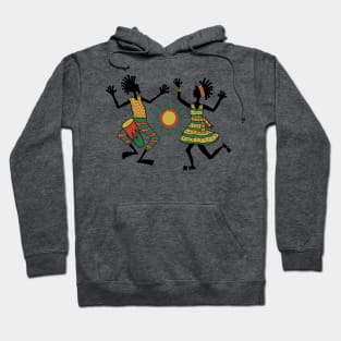 Rasta Reggae Dance People Hoodie